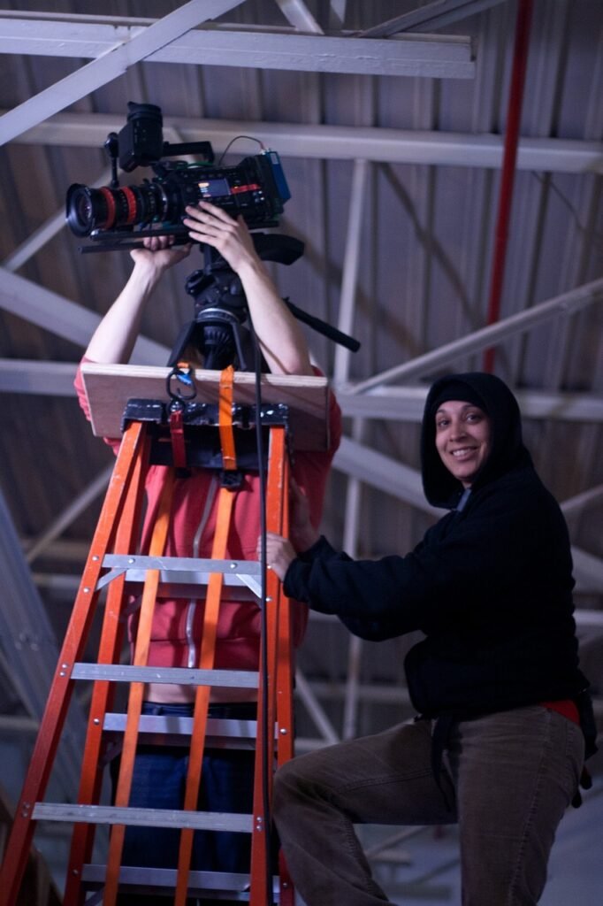 Équipe de tournage — résidence d’écriture de film documentaire